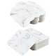 NBEADS Marble Texture Pattern Paper Display Cards CDIS-NB0001-13-1