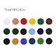 360G 18 Colors 12/0 Grade A Round Glass Seed Beads SEED-JP0012-14-2mm-2