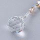 Faceted Crystal Glass Ball Chandelier Suncatchers Prisms AJEW-G025-A03-2
