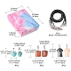 DIY Gemstone Necklace Making Kit DIY-FS0003-07-6