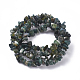 Natural Moss Agate Beads Strands G-G782-26-2