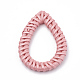 Caña de raso pintada a mano / anillos de unión de ratán tejidos WOVE-N007-05D-3
