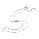 Ожерелья с цепочкой из латуни NJEW-K123-04P-2