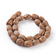(vente de stock de vacances) brins de perles de jaspe naturel G-O181-04-2
