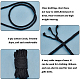 PandaHall 65 Feet/20m Braided Twisted Silk Ropes OCOR-WH0067-17B-3