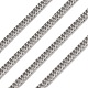Iron Flat Double Link Chains CH-ZX009-4x3mm-P-1