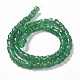 Verde naturale perline avventurina fili G-G990-D01-3
