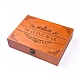 Wooden Box CON-WH0073-16-1