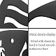 Creatcabin gatto nero luna arte da parete girasole decorazione in metallo sculture da parete gotico decorativo appeso frontoni ornamento per la casa soggiorno cucina bagno camera da letto inaugurazione della casa ufficio 11.8 x 10.2 pollice AJEW-WH0306-024-4