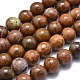 Perles de jaspe picasso naturelles G-M353-A29-8mm-1