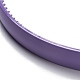 (распродажа с дефектом: цветные полосы) Выводы пластиковой резинки для волос OHAR-XCP0001-07-5