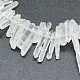 Chapelets de perles en cristal de quartz naturel G-P368-11-3