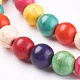 Chapelets de perles en turquoise synthétique TURQ-G106-4mm-02P-3