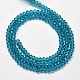 Faceted Rondelle Transparent Glass Beads Strands EGLA-J134-3x2mm-B11-2