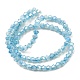 Chapelets de perles en verre imitation jade GLAA-P058-02A-02-2