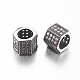 Perles de cubes zircone en laiton  ZIRC-F001-124B-2