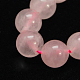 Природного розового кварца нитей бисера G-C076-18mm-3-1