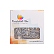 Pandahall Elite Leaf Knebelverschlüsse aus tibetischem Silber TIBE-PH0026-07AS-RS-5