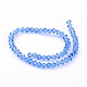 Chapelets de perles en verre d'imitation cristal autrichien G-PH0007-13-4mm-1