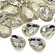 Faceted Teardrop Glass Pointed Back Rhinestone Cabochons RGLA-A008-20x30mm-S01-1