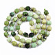 Natürlichen grünen Opal Perlen Stränge G-S362-065A-2