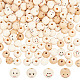 Gomakerer 200 pièces 4 styles de perles en bois imprimées WOOD-GO0001-05-1