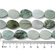 Fili di perline di giadeite naturale del Myanmar G-A092-B01-03-5