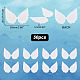 AHANDMAKER 50 Pcs Glitter Angel Wing Applique Patches FIND-GA0002-55-2