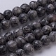 Natural Map Stone/Picasso Stone/Picasso Jasper Beads Strands G-D855-16-10mm-1