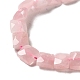 Natürlichen Rosenquarz Perlen Stränge G-C109-A19-02-4