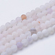 Chapelets de perle en agate craquelée naturelle et teinte X-G-T056-8mm-04-1