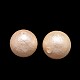 Half Drilled Round Shell Pearl Beads BSHE-M003-16mm-11C-1