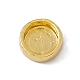 Vere perle smaltate in ottone placcato oro 18k KK-F814-04G-04-2