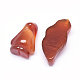 Perles naturelles en agate rouge G-P415-38-2