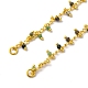 Латунь кабель цепи материалы для ожерлеья KK-K337-12G-3