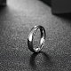 Moda 316l acero titanio anillos de dedo para las mujeres RJEW-BB07173-9-4