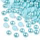 ABS Plastic Imitation Pearl Cabochons SACR-S738-6mm-Z19-1