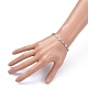 304 Stainless Steel Heart Link Chain Bracelets BJEW-JB05615-5