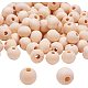 PandaHall Elite about 500pcs 8mm Natural Round Wooden Beads Assorted Round Wood Ball Loose Spacer Beads for DIY Jewelry Craft Making WOOD-PH0008-14-7