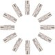 Nbeads 50 компл. латунные винтовые застежки KK-NB0002-10-2
