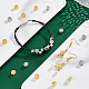 Pandahall elite 40 pièces 2 couleurs perles d'espacement en alliage FIND-PH0005-95-2