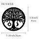 Creatcabin Baum des Lebens WOOD-WH0123-062-2