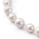 Natürliche Barockperlen Keshi Perlen Perlenketten NJEW-JN03325-2