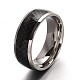 Classical 304 Stainless Steel Wide Band Finger Rings RJEW-F043-42-16mm-2