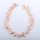 Chip perla barroca natural perlas keshi hebras PEAR-R015-12-2