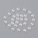 5MM Creamy White Dome Half Round Acrylic Imitated Pearl Cabochons Fit Phone Decoration X-OACR-H001-4-1