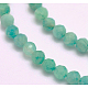 Chapelets de perles en amazonite naturelle G-F509-32-2mm-3