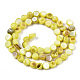 Eau douce naturelle de coquillage perles brins SHEL-S276-110A-M-2
