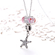 925 Sterling Silver Pendant Necklaces NJEW-BB18225-4