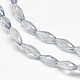 Electroplate Crystal Glass Rice Beads Strands EGLA-F042-A09-1